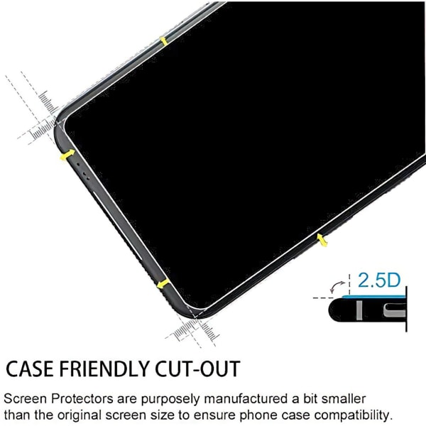Samsung Galaxy A03 - Härdat Glas Skärmskydd
