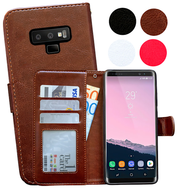 Samsung Galaxy Note 9 - PU Læder Pung Etui