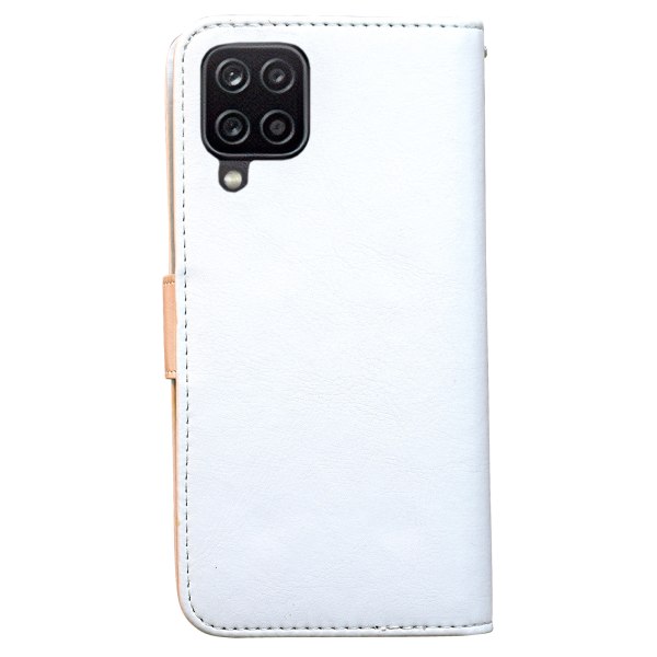 Huawei P40 Lite - PU-nahkainen case Vit