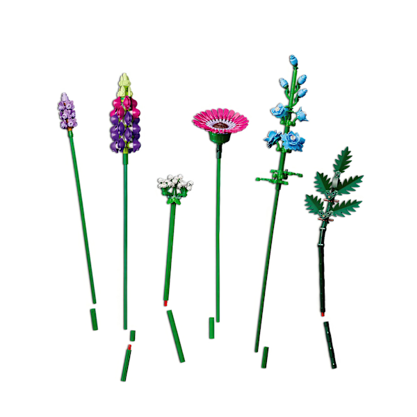 Evigtvarende Blomster - LEGO Icons Vildblomstbuket sæt til voksne