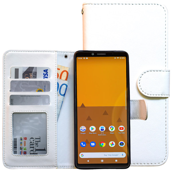 Sony Xperia 10 II - PU-nahkainen case Brun