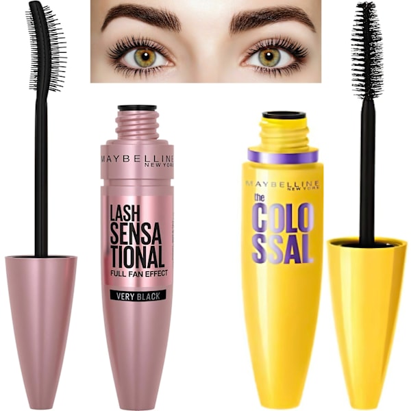 Maybelline New York Mascara Lang Curling Eyelashes Gul