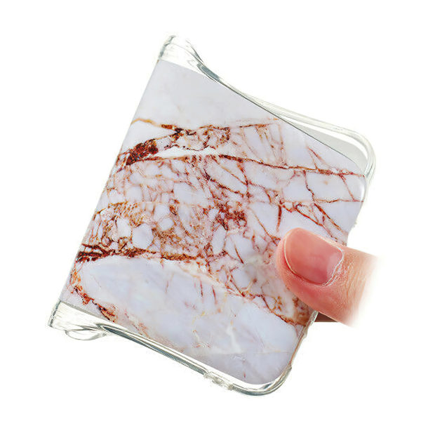 Samsung Galaxy A41 - Cover Protection Marmor Svart