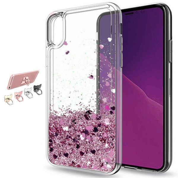 Skydda din iPhone X/Xs med Glittrande 3D Bling!