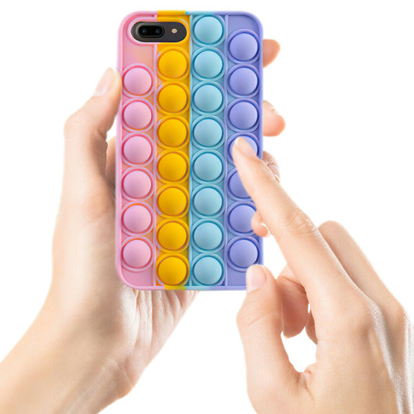 iPhone 6 Plus/7 Plus/8 Plus - Etui Beskyttelse Pop It Fidget iPhone 6 Plus