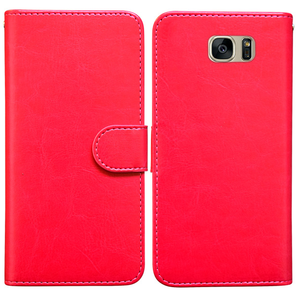 Komfort og beskyttelse til din Galaxy S7 - Lædertaske Vit