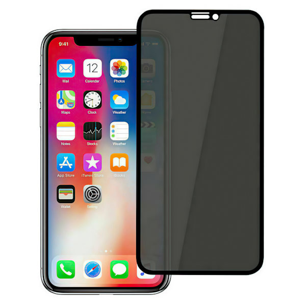 iPhone 11 Pro - Integritet Härdat Glas Sekretessskärmskydd