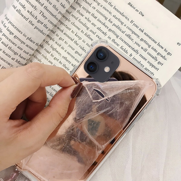 iPhone 12 Mini - Case suojaus + kosketus Rosa