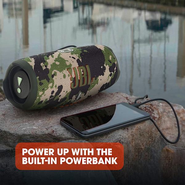 JBL Charge 5 - Kannettava Vesitiivis Bluetooth-kaiutin 20h Akunk Grön