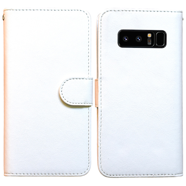 Opgrader din Note 8 - Læderetui/pung! Svart