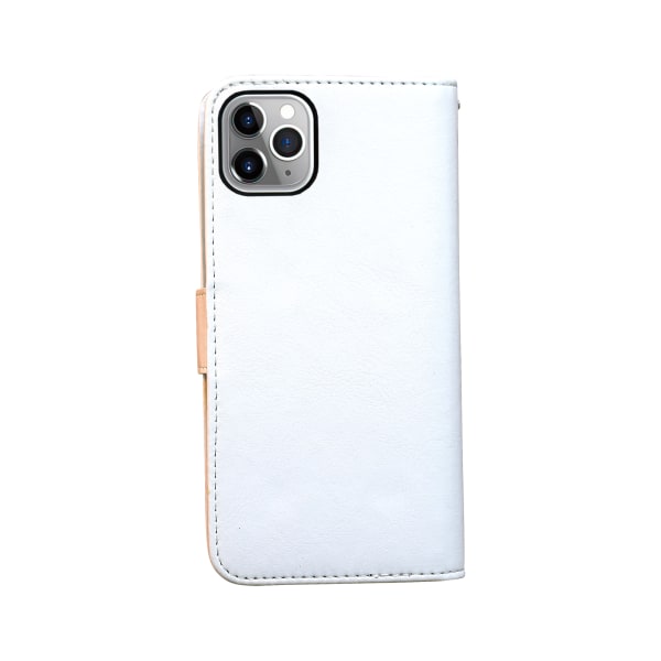 iPhone 11 Pro Max - PU-nahkainen case Vit