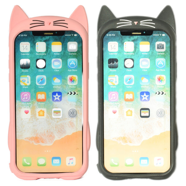 iPhone X/Xs - Kotelo Suoja Pop It Fidget Rosa