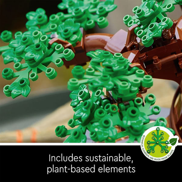 Kiehtova LEGO 10281 Bonsai-Puu Rakennussarja - Luontoystävälli