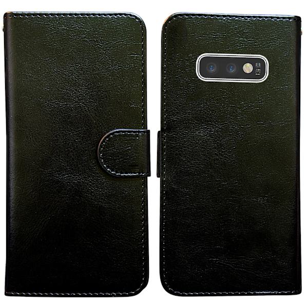 Samsung Galaxy S10e - PU Læder Pung Etui Svart