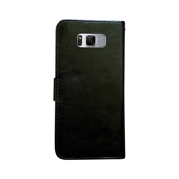 Samsung Galaxy S8 Plus - Lædertaske/pung + beskyttelse Brun