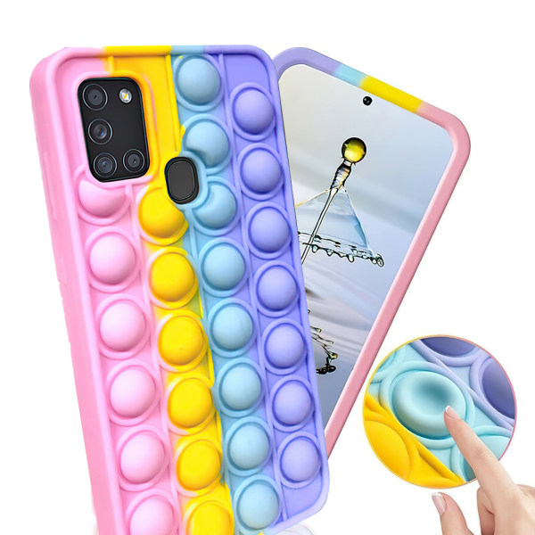 Samsung Galaxy A21s - Etui Beskyttelse Pop It Fidget