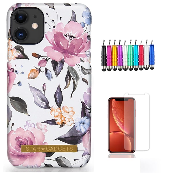 iPhone 11 - Cover / Beskyttelse / Blomster