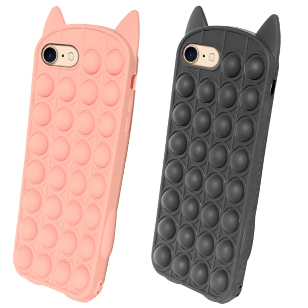 iPhone 6/7/8/SE(2020 & 2022) - Beskyttelse Pop It Fidget iPhone 8 Rosa