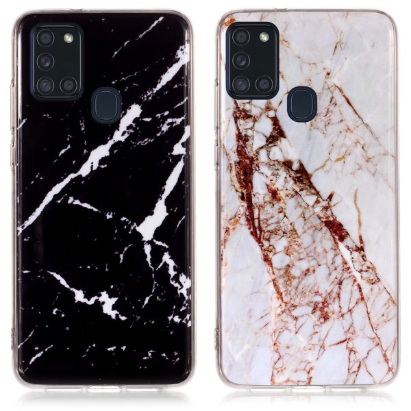 Samsung Galaxy Case - suojakuoren marmori Svart