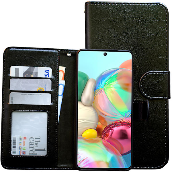 Samsung Galaxy A51 - PU Læder Pung Etui Rosa