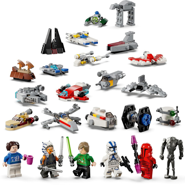 Magisk LEGO Star Wars Adventskalender 2024 – Bygg Lek och Saml