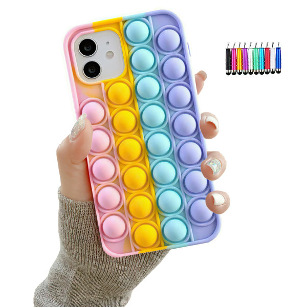 iPhone 12/12 Pro - Etui Beskyttelse Pop It Fidget iPhone 12 Pro