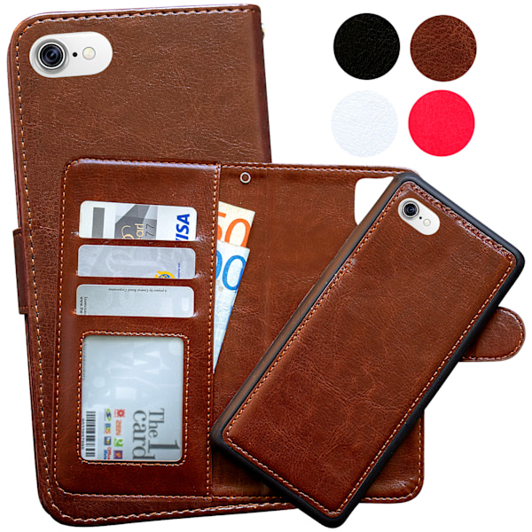 iPhone 6 / 6S - PU Læder Pung Etui