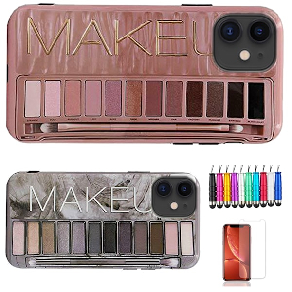 iPhone 11 - Beskyttelse MakeUp Grå