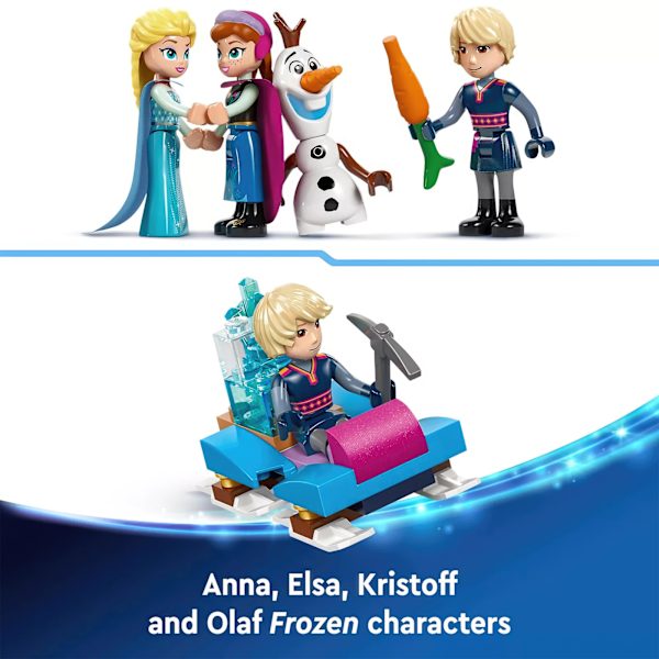 Bygg Din Dröm med LEGO 43244 Disney Frozen - Elsa Ispalats Set för Kreativ Lek!