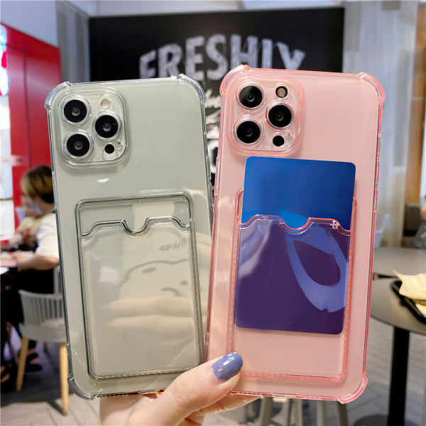 Komfort og beskyttelse iPhone 14 Pro - Køb covers og kortholdere! Transparent