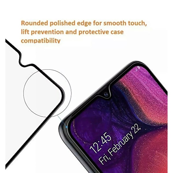 Samsung Galaxy A30 - Härdat Glas Skärmskydd