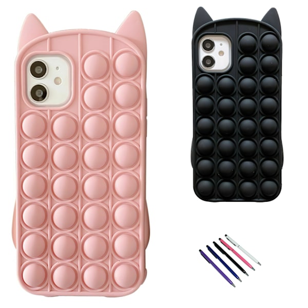 iPhone 11 - Kotelosuoja Pop It Fidget Svart