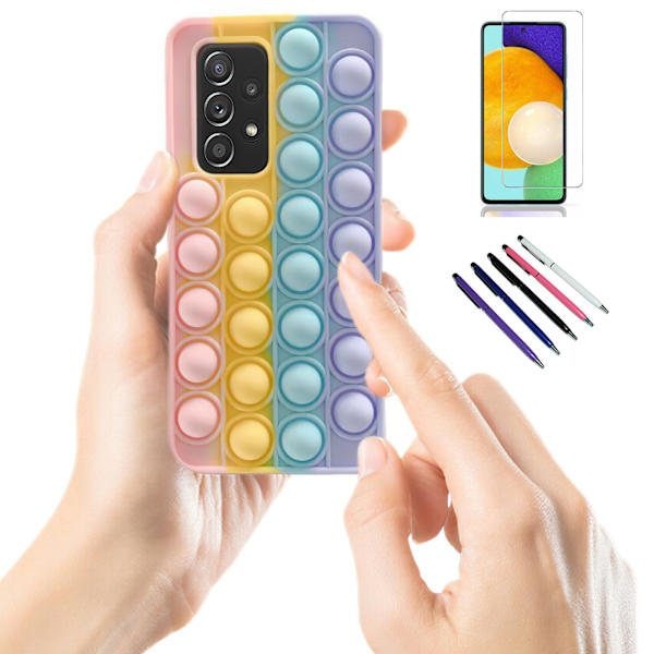 Samsung Galaxy A52/A52 5G - Etui Beskyttelse Pop It Fidget