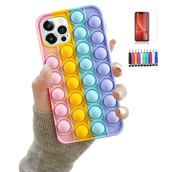 iPhone 12 Pro - Etui Beskyttelse Pop It Fidget