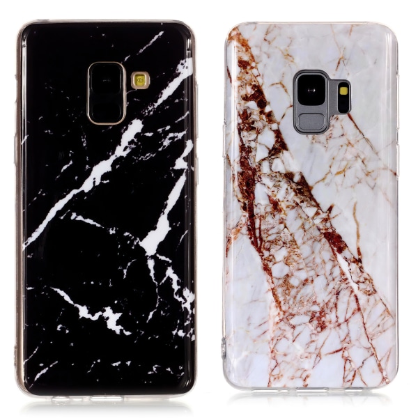 Oplev Galaxy S9's Marble Cover & Protection Svart