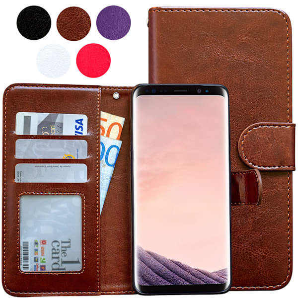 Beskyt din Samsung Galaxy S8 med lædercovers!