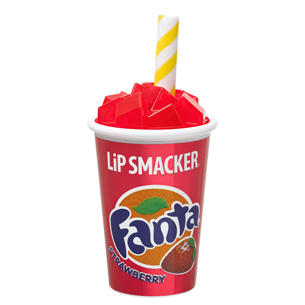 Läppbalsam Lip Smacker Coca - Cola / Fanta Jordgubb Smak Brun