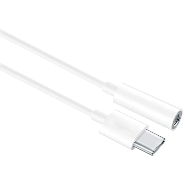 USB-C til 3,5 mm Adapter med Stereolyd og Aktiv DAC 11 cm