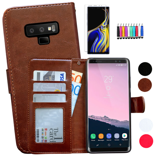 Samsung Galaxy Note 9 - Leather Case / Wallet