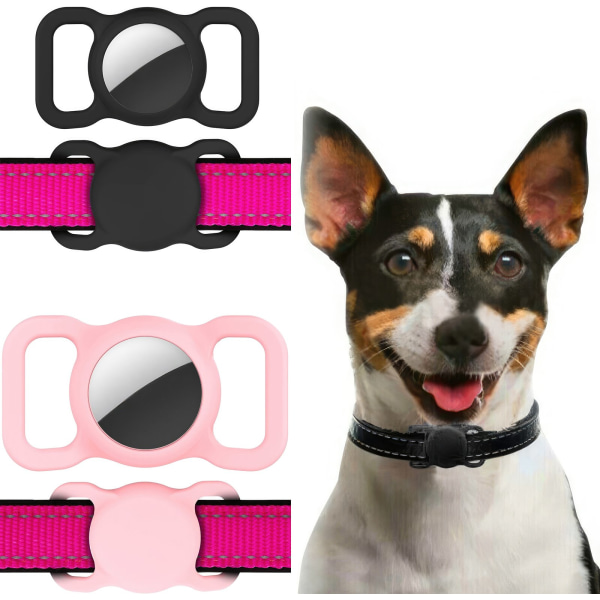 Beskyttelseshylster til Airtag - Skal/Hyls til Hunde & Katte Svart