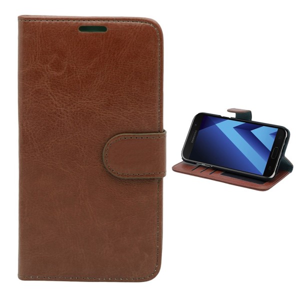 Komfort & Beskyttelse Galaxy A3 - Læder Etui! Brun