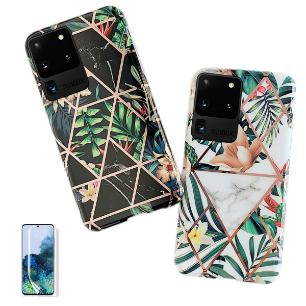 Samsung Galaxy S20 Ultra - Geometric Flower Case