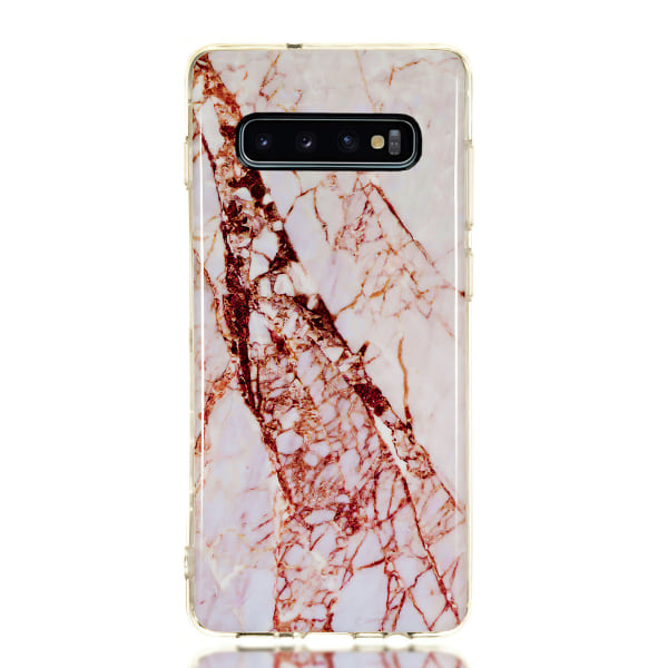 Beskyt din Samsung S10+ med Marmor-cover Svart