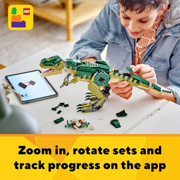 Spännande LEGO 31151 Creator T-Rex Byggsats - 3 Dinosaurie Modeller för Lek!
