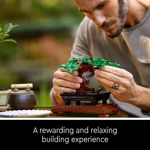 Skapa ditt egna bonsai-konstverk - LEGO 10281 Bonsai Tree Byggsats för vuxna
