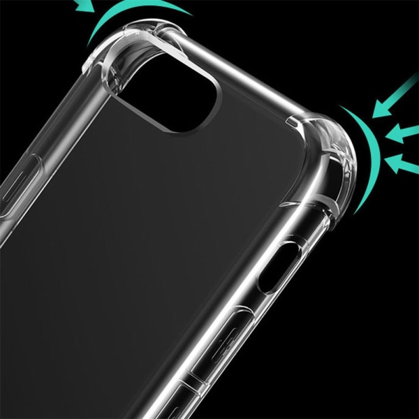 Komfort & Beskyttelse iPhone 7/8/SE - Transparent Cover!