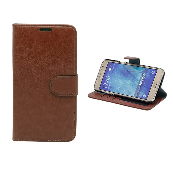 3-in-1 nahkakotelokotelo Samsung J5 2016:lle Brun