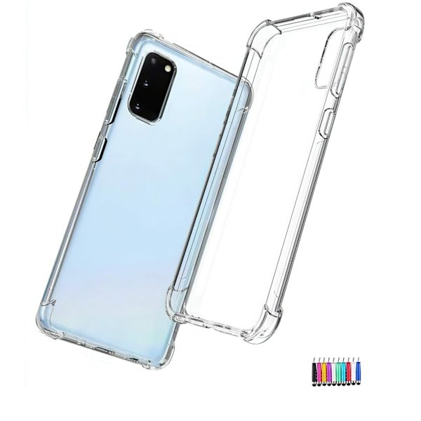 Samsung Galaxy S20 FE - Läpinäkyvä suojakotelo