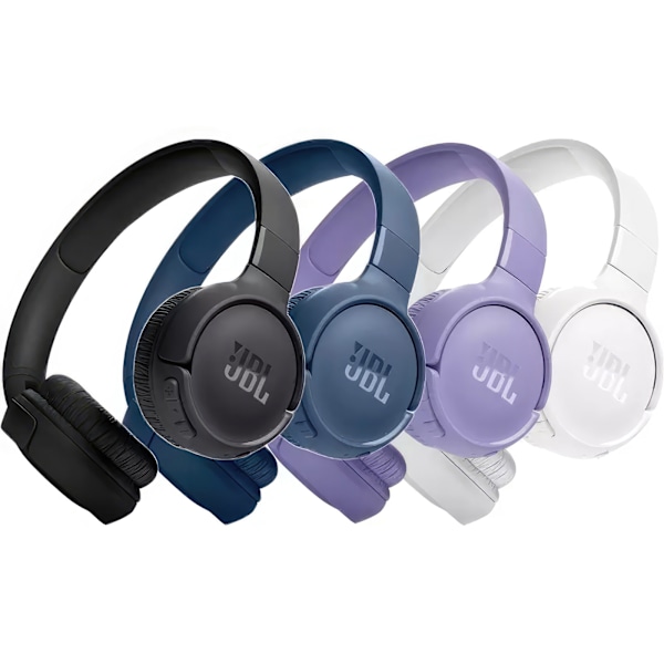 Koe JBL Tune 520BT: Langattomat On-Ear -kuulokkeet 57 tunnin bassoautuudella!