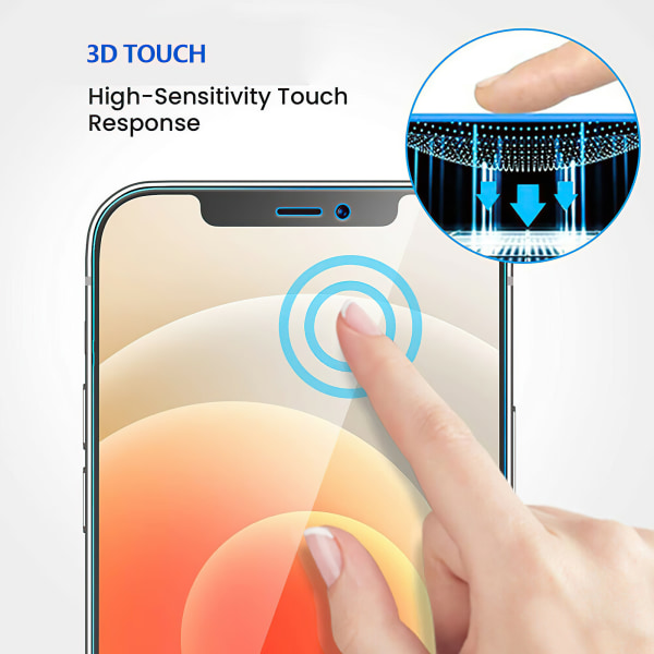 iPhone 15 Pro Max - Privacy hærdet glas skærmbeskytter